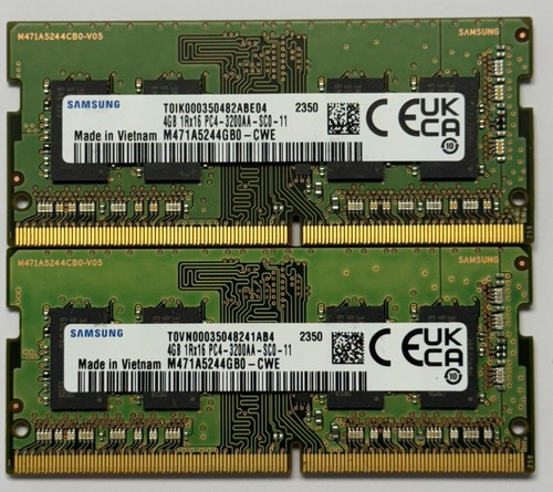 Samsung ram 8gb kit - x, 4gb)