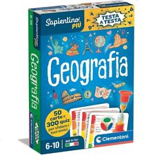 Clementoni Sapientino Geografia Quiz Flashcards Gioco Educativo 6 Anni