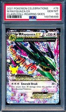 M Rayquaza EX 2021 Pokemon