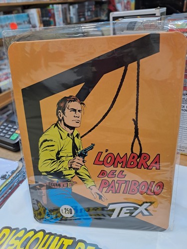 Tex targa metallo lombra - metallo, "lombra