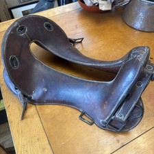 Rara antica sella da cavallo