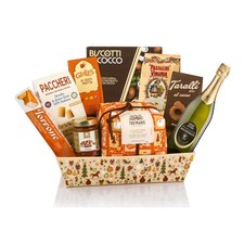 CESTO NATALIZIO  Confezione Regalo 2025  "AMBRA" 10 Pezzi- Villa Guelfa