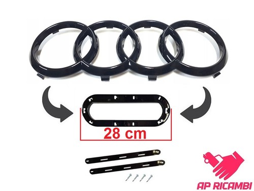 Emblema fregio anelli audi - anelli,