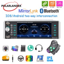 5.1'' 1 Din Car Stereo CarPlay