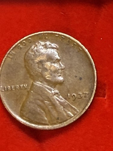 One cent penny - one,