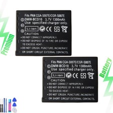 2x Battery for Panasonic Lumix