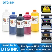 Inchiostro DTG 5*1000 ML per stampante tessile Epson SureColor F2000 F2100 F2130