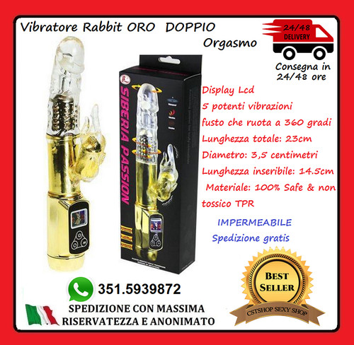 Vibratore rabbit doppio - rabbit,