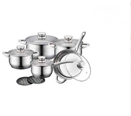 Batteria pentole pezzi - 12,