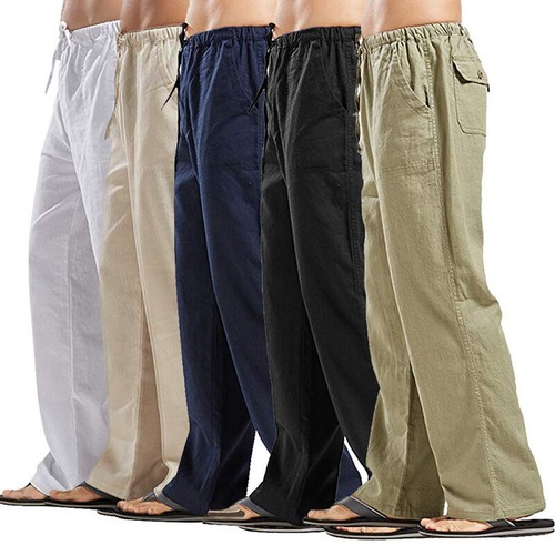 Pantalone uomo cotone - , lino