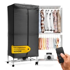 Wintem Stendino Elettrico Asciugabiancheria 1000W con Telecomando e Timer