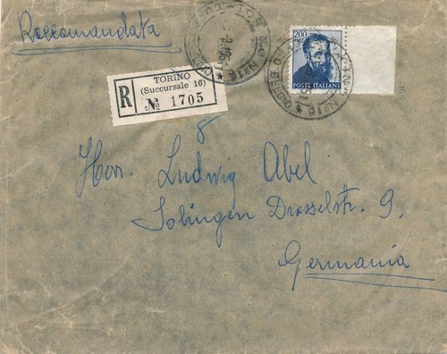 Italia 1961 busta - italia,