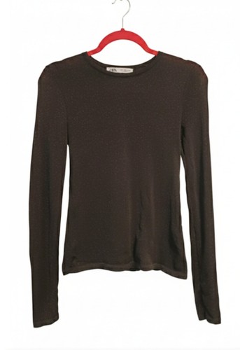 Top aderente zara shimmer - zara,