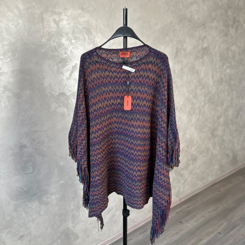 Poncho maglia zig zag - , missoni