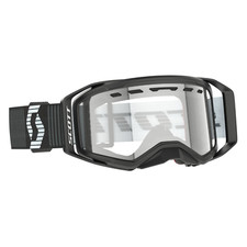 MASCHERA SCOTT PROSPECT 2.0 ENDURO lente trasparente nera e bianca motocross end