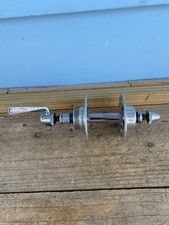 Mozzo bici strada flangia alta NOS Gnutti con spiedino 123 mm 36h Italia corsa-Bellissimo