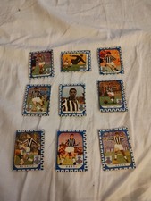 Lotto 9 Figurine Cicogna JUVENTUS TUTTOCALCIO 1962. VEDI FOTO E DESCRIZIONE