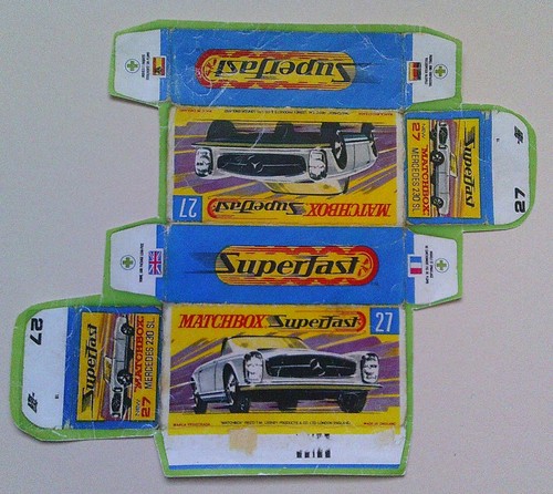 Modello per repro box matchbox - per,