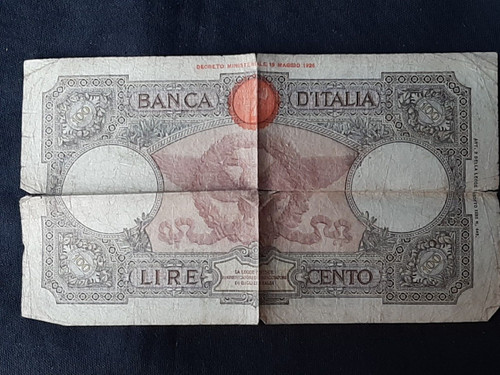 100 lire decreto - lire,