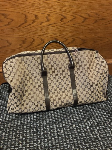 Gucci borsone pieghevole tela - gucci,