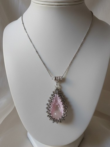 Collana charm rodiata ciondolo - collana,