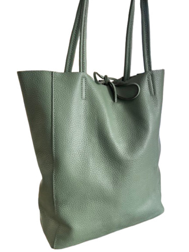 Borsa spalla vera pelle - a,