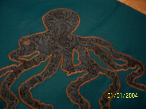 Copricuscino octopus decor - copricuscino,