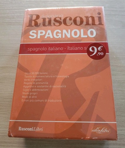 Dizionario spagnolo italiano - spagnolo-italiano, /