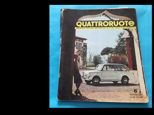 Quattroruote del 1960 - quattroruote,