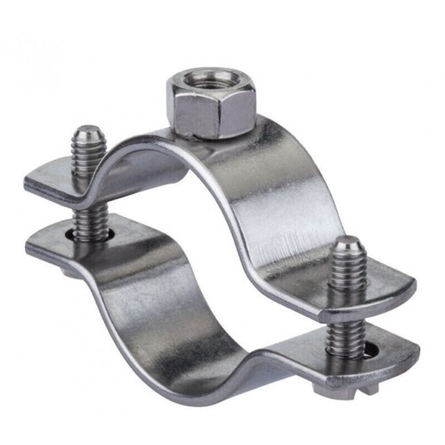 Collare zincato con dado - collare,