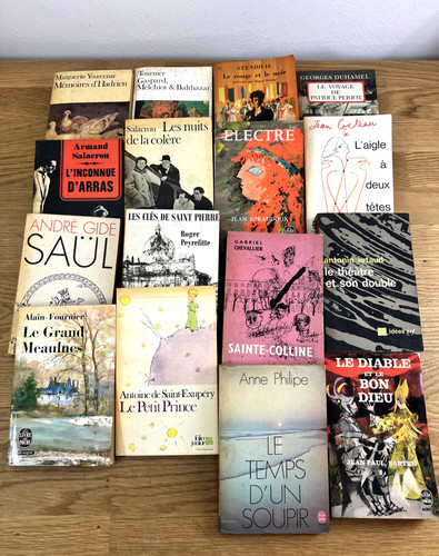 Lotto libri lingua - lotto, francese