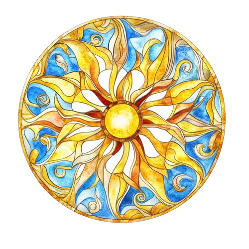 Adesivi vetro colorato - 5,