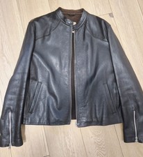 giacca vera pelle Chinook casual