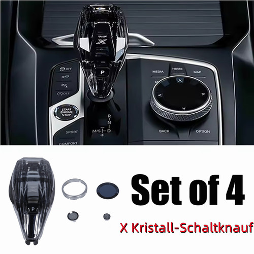 Kristall schaltknauf set - kristall,