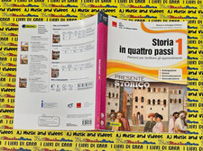 Book libro STORIA IN QUATTRO PASSI 1 presente storico LA NUOVA ITALIA 2015(RG19)