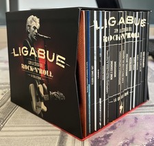 LIGABUE BOX COFANETTO 17 CD + 4 DVD CON LA SCUSA DEL ROCK'N'ROLL 2014 MONDADORI