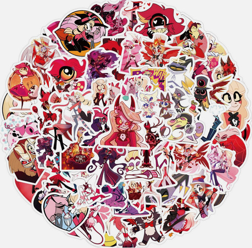 Lotto pezzi hazbin - pezzi, hotel