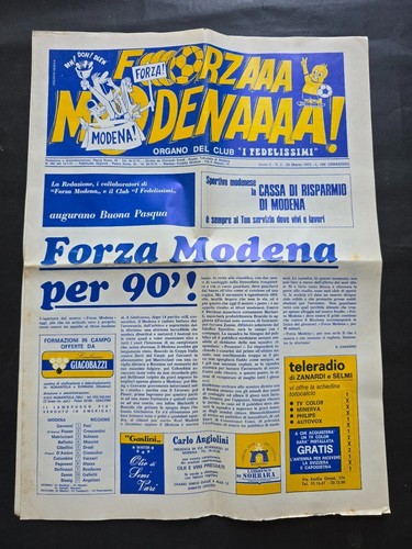 Forza modena fanzine i - forza,