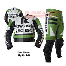 TUTA 2 PEZZI KAWASAKI PELLE