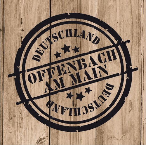 Adesivo offenbach main - adesivo,