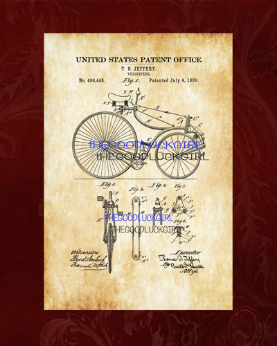 1889 brevetto bicicletta - 1889,