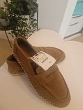 Mocassini zara uomo marrone - zara,