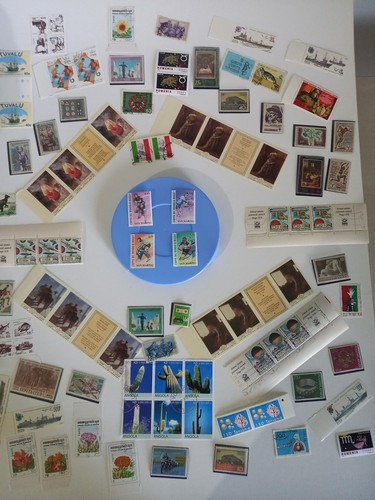 100 francobolli mondiali piu - 100,