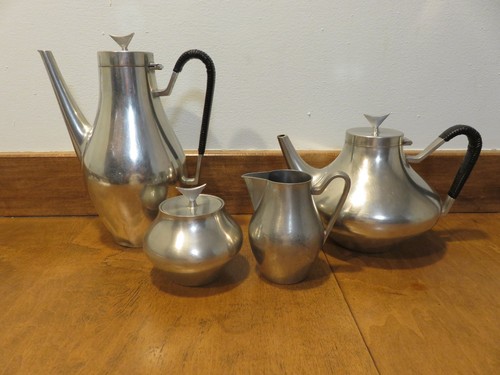 Set caffè tè in peltro - in,