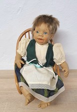 Bambola artistica bambola in vinile Doll Falca 44 cm da collezione rarità...