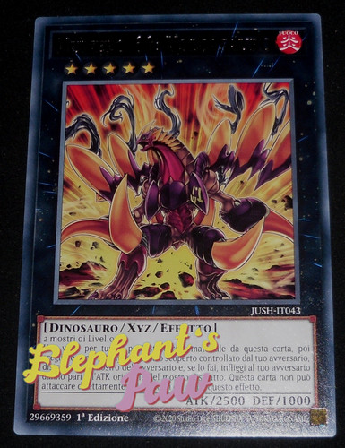 Yugioh numero volcasauro - -, 61: