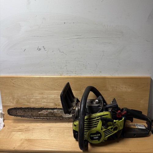 Poulan pl3314 chainsaw runs - chainsaw,