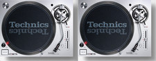 Technics SL-1200MK7-S Silver 2 Unità Coppia Giradischi DJ a Trazione Diretta