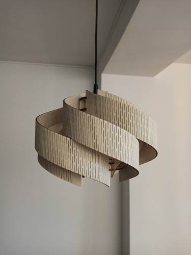 Paralume legno mini secret - paralume,