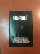  Owners Manual for a Bushnell